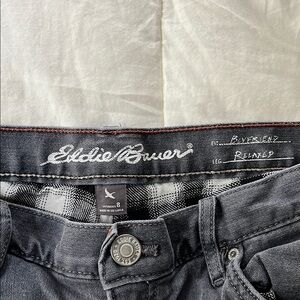 Eddie Bauer Charcoal Denim Pants